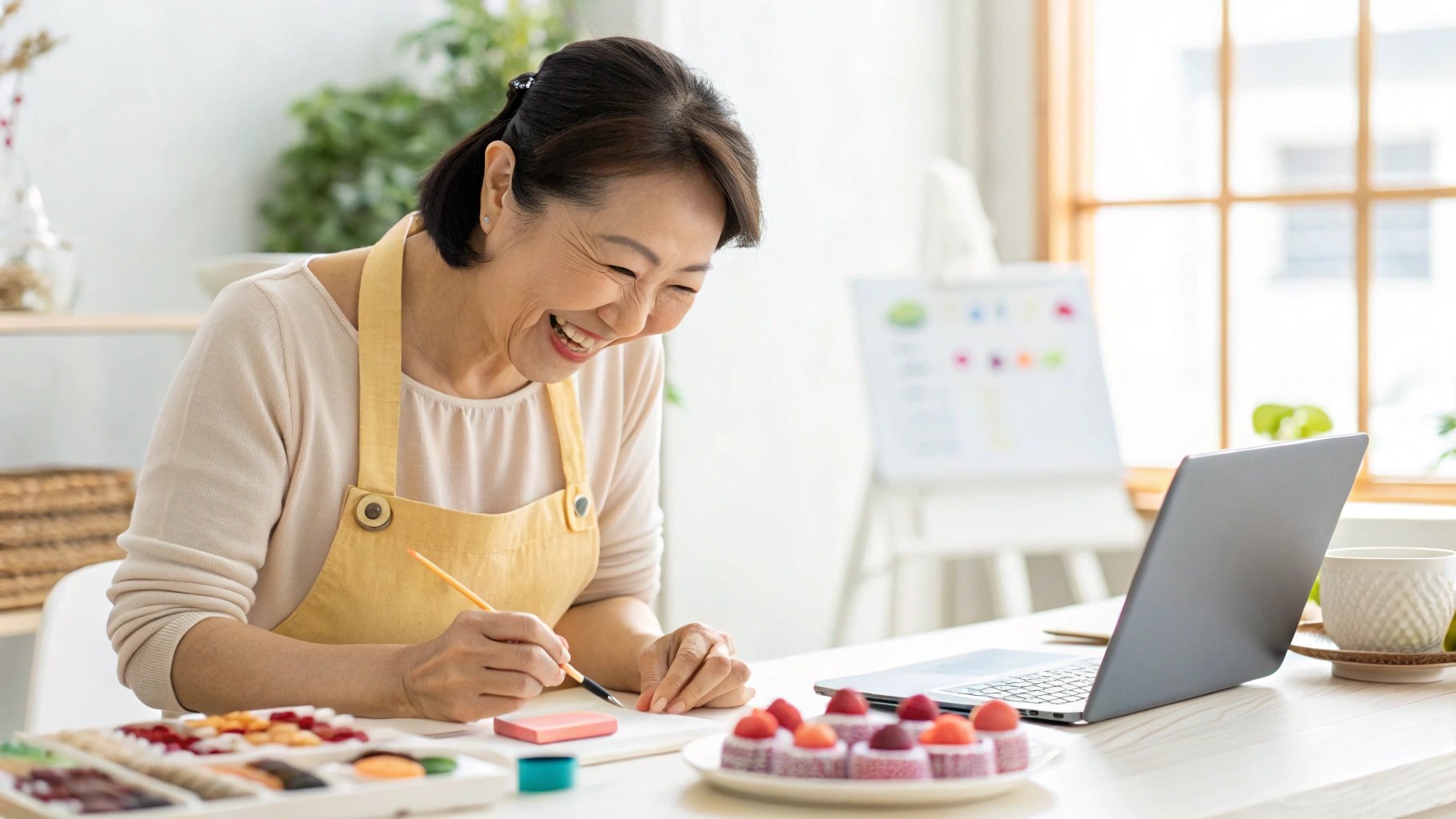 オンラインレッスンの様子