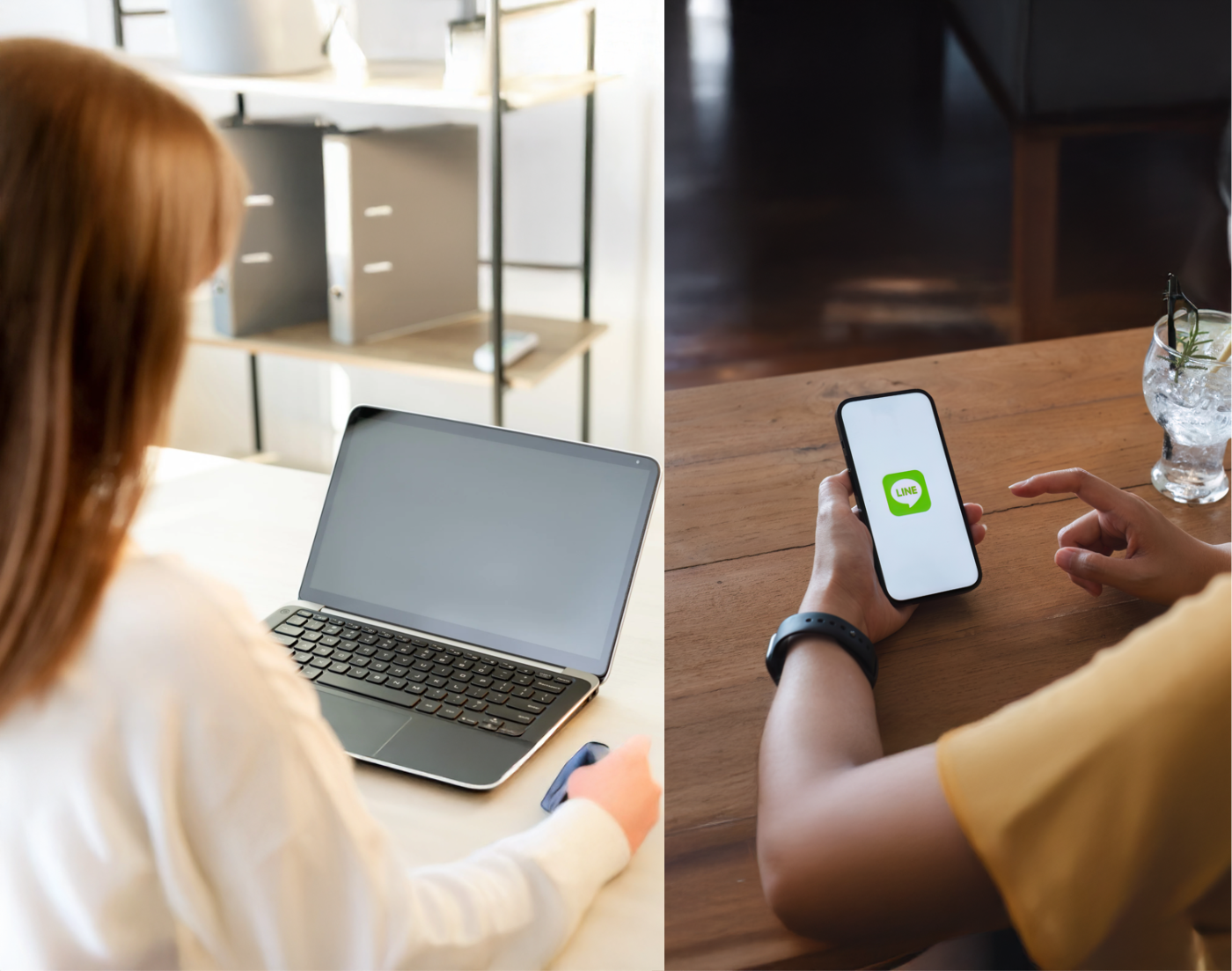 ZoomとLINEでの手厚いサポート