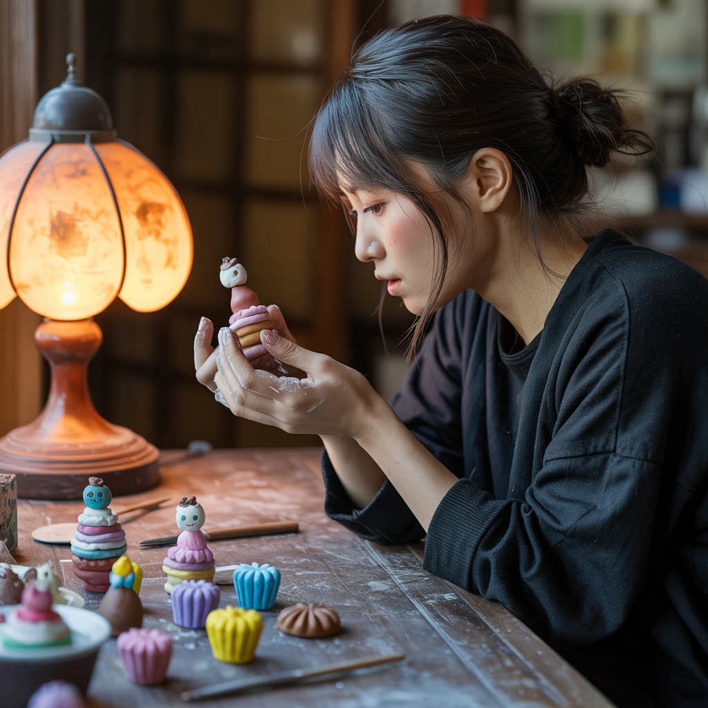 フェイクスイーツが上手く作れない