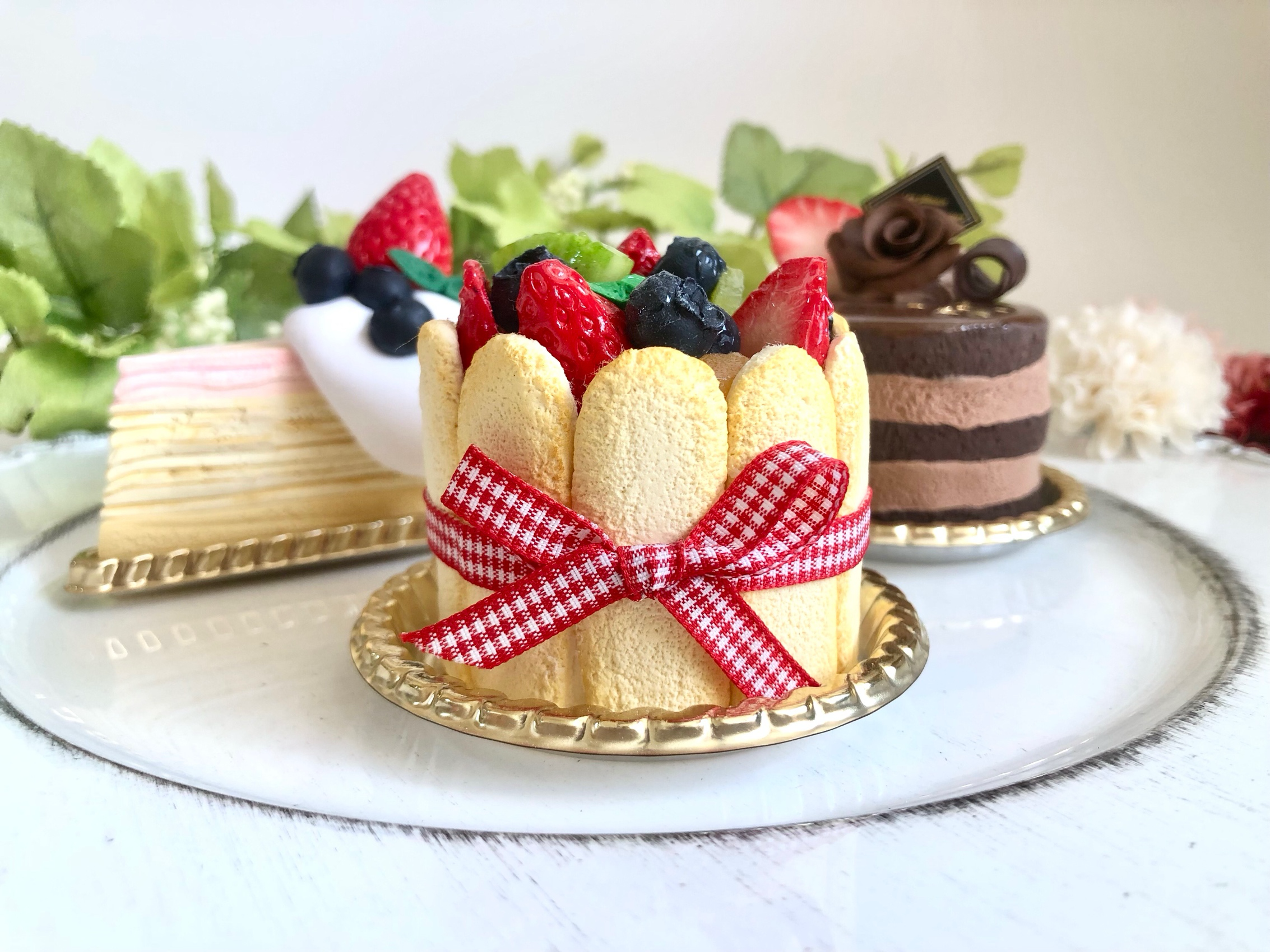 可愛いフェイクスイーツの集合写真